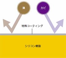 防カビ性イメージ