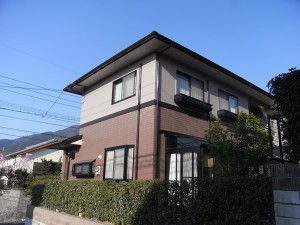 施工事例：ツートンをご希望のお客様<br />直方市 王子団地　K様邸