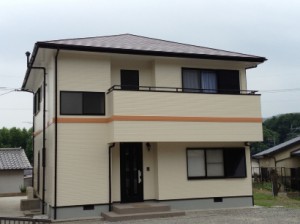 施工事例：鞍手郡鞍手町八尋Ｆ様邸外壁・屋根塗装工事