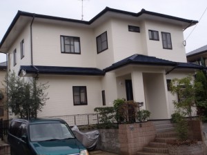 施工事例：福津市Ｍ様邸屋根・外壁塗装