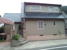 施工事例：糟屋郡志免町石橋台Ｍ様邸外壁・屋根塗装工事