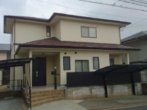 施工事例：八幡西区星ヶ丘Ｍ様邸外壁・屋根塗装工事