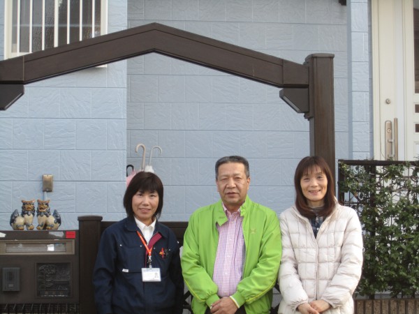 お客様の声：無理を言っても全てやってくれて感激しました！