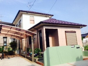 施工事例：直方市上新入O様邸外壁・屋根塗装工事
