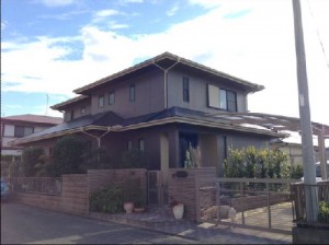 施工事例：宗像市池田Ｅ様邸外壁・屋根塗装工事