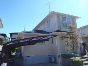 施工事例：糟屋郡新宮町下府Ｓ様邸外壁・屋根塗装工事
