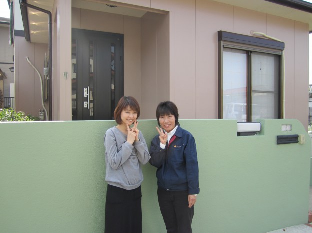 お客様の声:色決めから施工まで全て丁寧にやって頂きました。 仮面ライダー楽しかった! お客様の声:色決めから施工まで全て丁寧にやって頂きました。 仮面ライダー楽しかった!