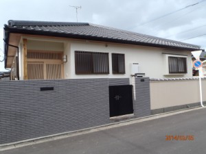 施工事例：宗像市池田Ｎ様邸外壁塗装工事