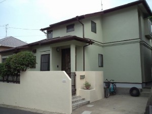 施工事例：福岡市東区三苫Ｎ様邸外壁・屋根塗装工事