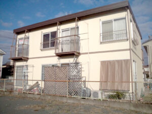 直方市感田Ｋアパート様邸外壁・屋根塗装工事