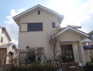 施工事例：古賀市舞の里Ｔ様邸外壁・屋根塗装工事