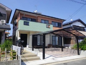 施工事例：福津市津屋崎Ｍ様邸外壁・屋根塗装工事　