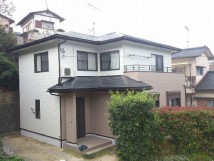 施工事例：糟屋郡宇美町原田Ｋ様邸外壁・屋根塗装工事　