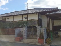 施工事例：宗像市日の里Ｍ様邸外壁塗装工事　漆喰塗料