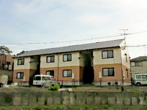 遠賀郡岡垣町アパート８世帯外壁・屋根塗装工事