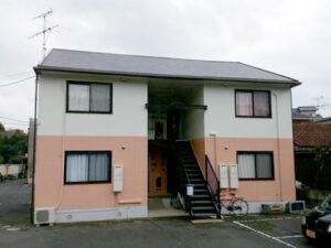 遠賀郡岡垣町アパート４世帯外壁・屋根塗装工事