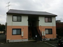施工事例：遠賀郡岡垣町アパート４世帯外壁・屋根塗装工事