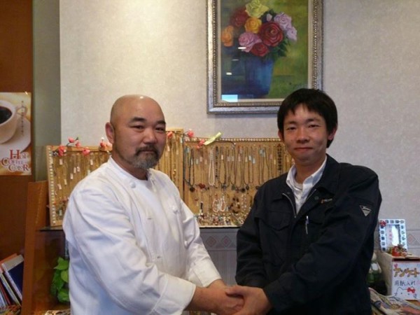 お客様の声：社長さんと営業の宮嶋さんの<br />うそのない顔で決めました <br />撮影後の余談もご覧ください