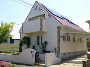 施工事例：遠賀郡岡垣町B様邸外壁・屋根塗装工事