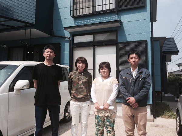 お客様の声：4社見積もりを取って、実際にお会いして決めました