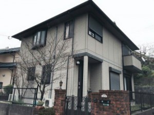宗像市三郎丸の施工現場（無機２コート）完了しました！