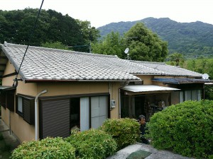 宗像市陵厳寺での外装リフォーム完了しました。