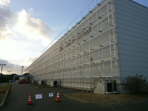 宮若市上有木での工場外壁塗装　完工・お引渡しです。