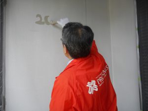 福津市にて外壁のひととき♪♪