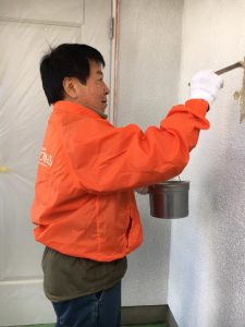 福岡市西区にて外壁のひととき♪♪