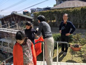 福岡市東区外壁のひととき♪♪