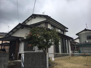 古賀市にて外壁塗装♪♪