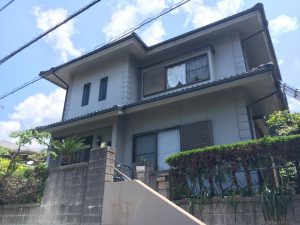 外壁塗装の塗替えの配色☆宗像市・宮若市にて