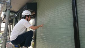 施工中は中間検査・完了検査を行い施工品質のチェックを行います。