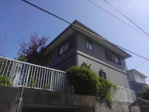 宗像市外壁塗装☆お好みの色に♪♪