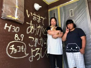 宗像市外壁塗装☆「感謝のかべ」宗像市青葉台にて♪♪