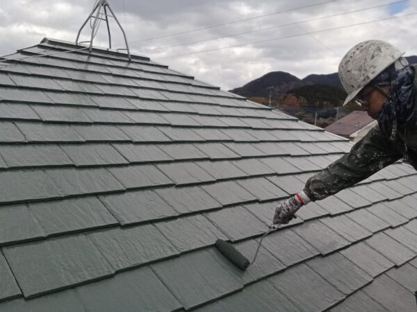 古賀市薦野O様邸屋根·外壁塗装工事8日目