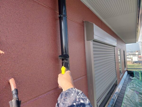 糸島市S様邸外壁塗装工事9日目