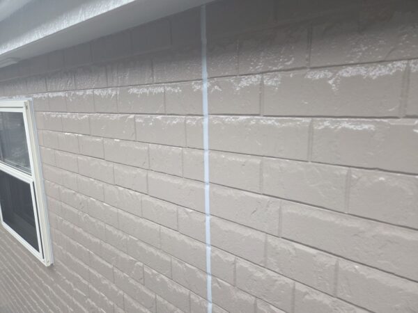 福津市中央N様邸外壁塗装工事8日目