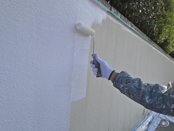 古賀市舞の里U様邸屋根·付帯塗装工事11日目