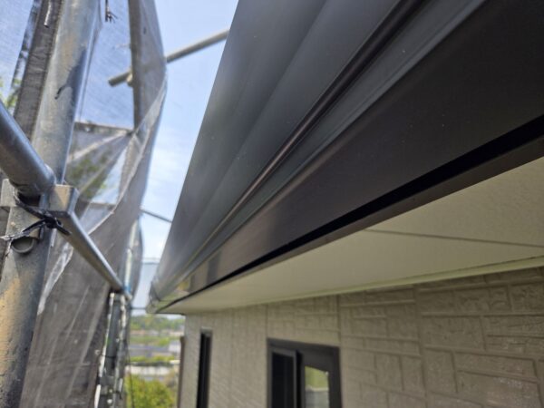 直方市赤地T様邸屋根·外壁塗装工事10日目