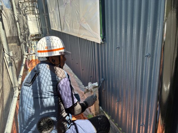 宗像市屋根外壁塗装14日目